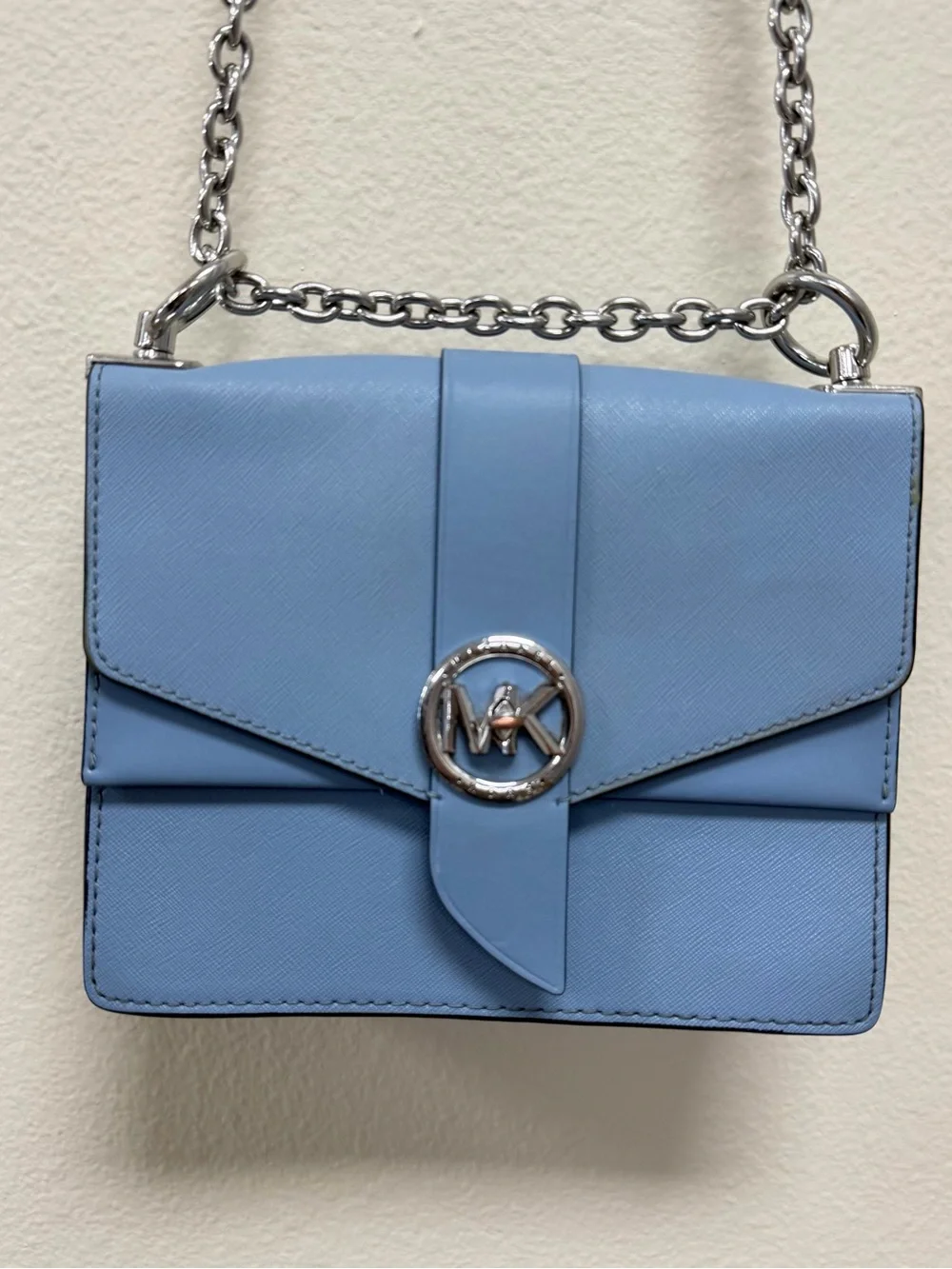 MICHAEL KORS Small Greenwich Crossbody Bag in Saffiano Leather